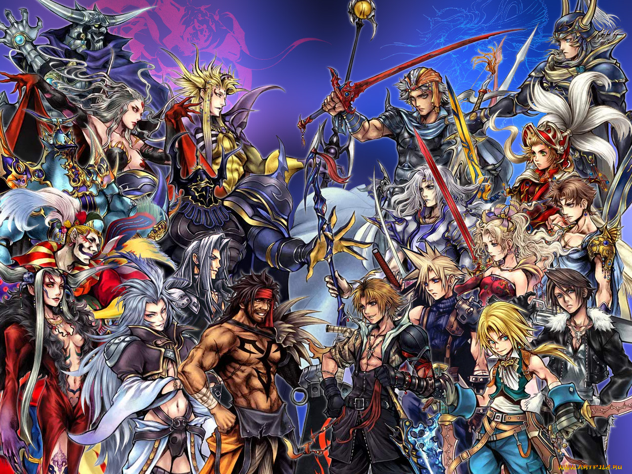 dissidia, final, fantasy, , 